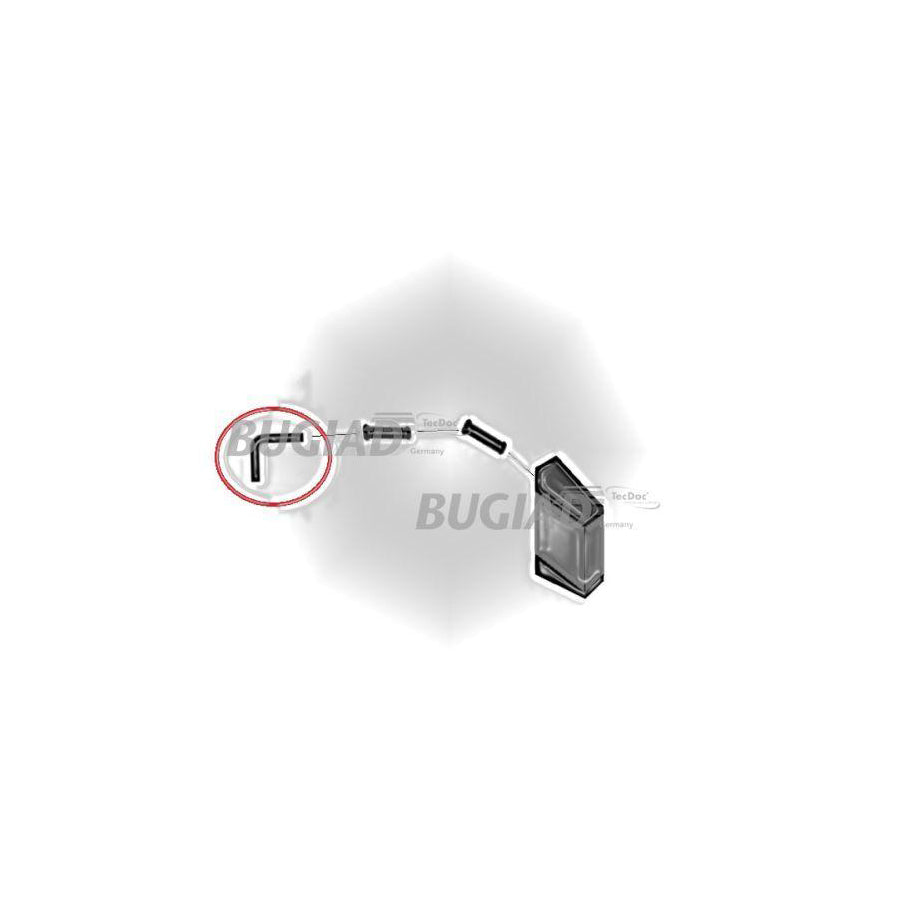 BUGIAD 87639 Charger Intake Hose