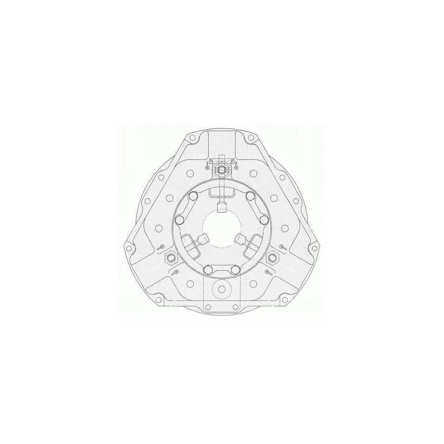 Sachs 1882 230 205 Clutch Pressure Plate