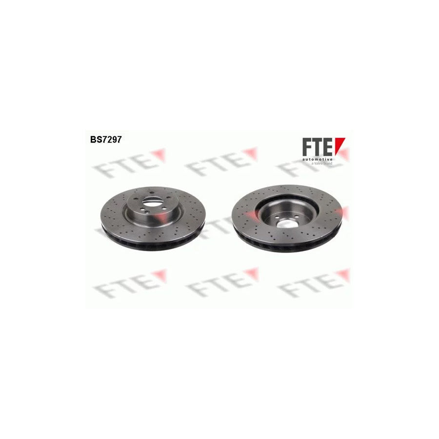 FTE 9071214 Brake Disc Suitable for Mercedes-Benz S-Class Saloon (W221)