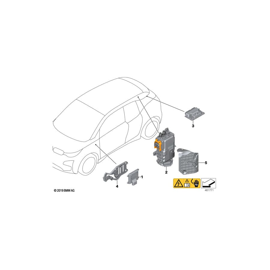 Genuine BMW 12328662295 Base Control Unit For Reme (Inc. i3 60Ah Rex & i3 94Ah Rex)
