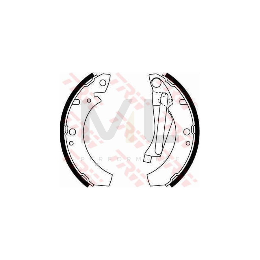 TRW GS8066 Brake Shoe Set