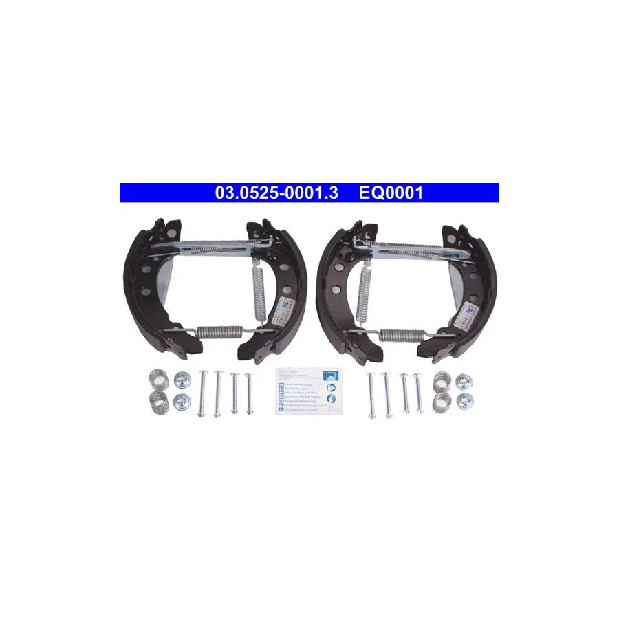 ATE Easy Quick 03.0525-0001.3 Brake Set, Drum Brakes