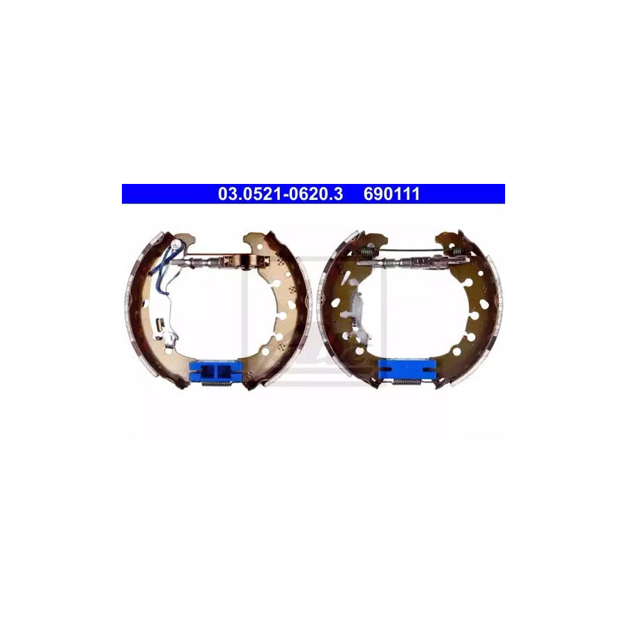 ATE Original Topkit 03.0521-0620.3 Brake Set, Drum Brakes
