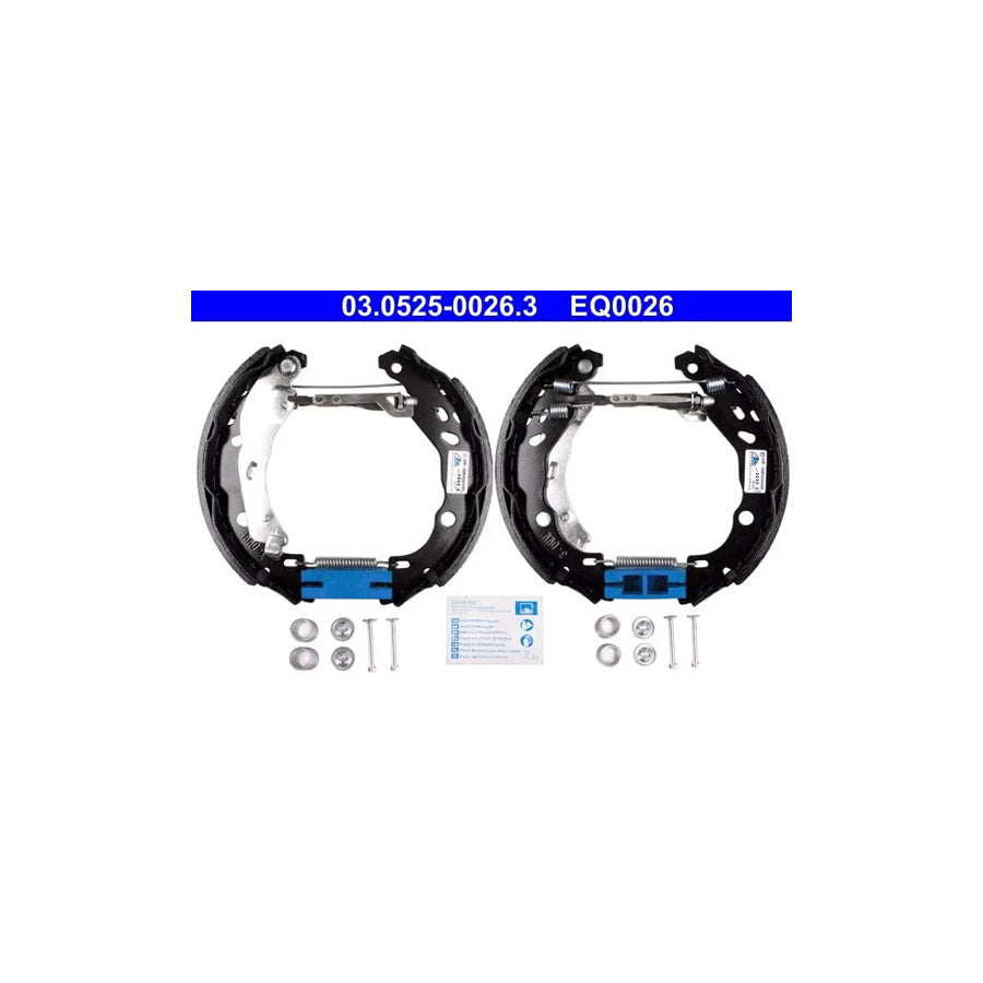 ATE Easy Quick 03.0525-0026.3 Brake Set, Drum Brakes