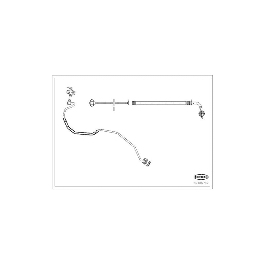 Corteco 49106747 Brake Hose