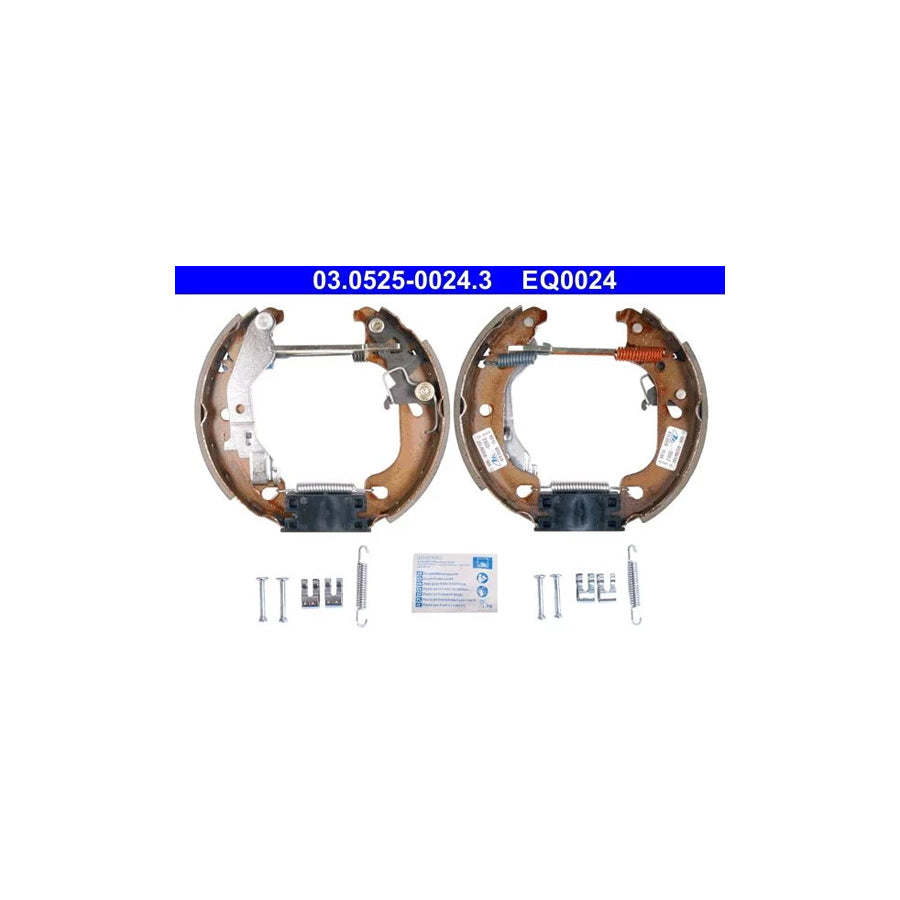 ATE Easy Quick 03.0525-0024.3 Brake Set, Drum Brakes for Fiat Punto II Hatchback (188)