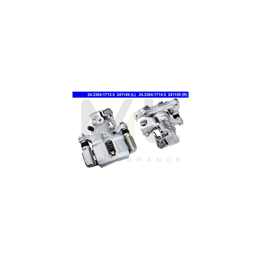 ATE 24.3304-1714.5 Brake Caliper without holder