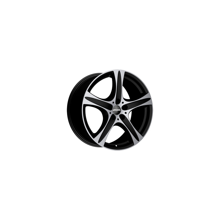 Ronal R55 SUV 7.5x17 ET38 55R7755.08X/332 Matt Black Front Diamond Cut Wheel