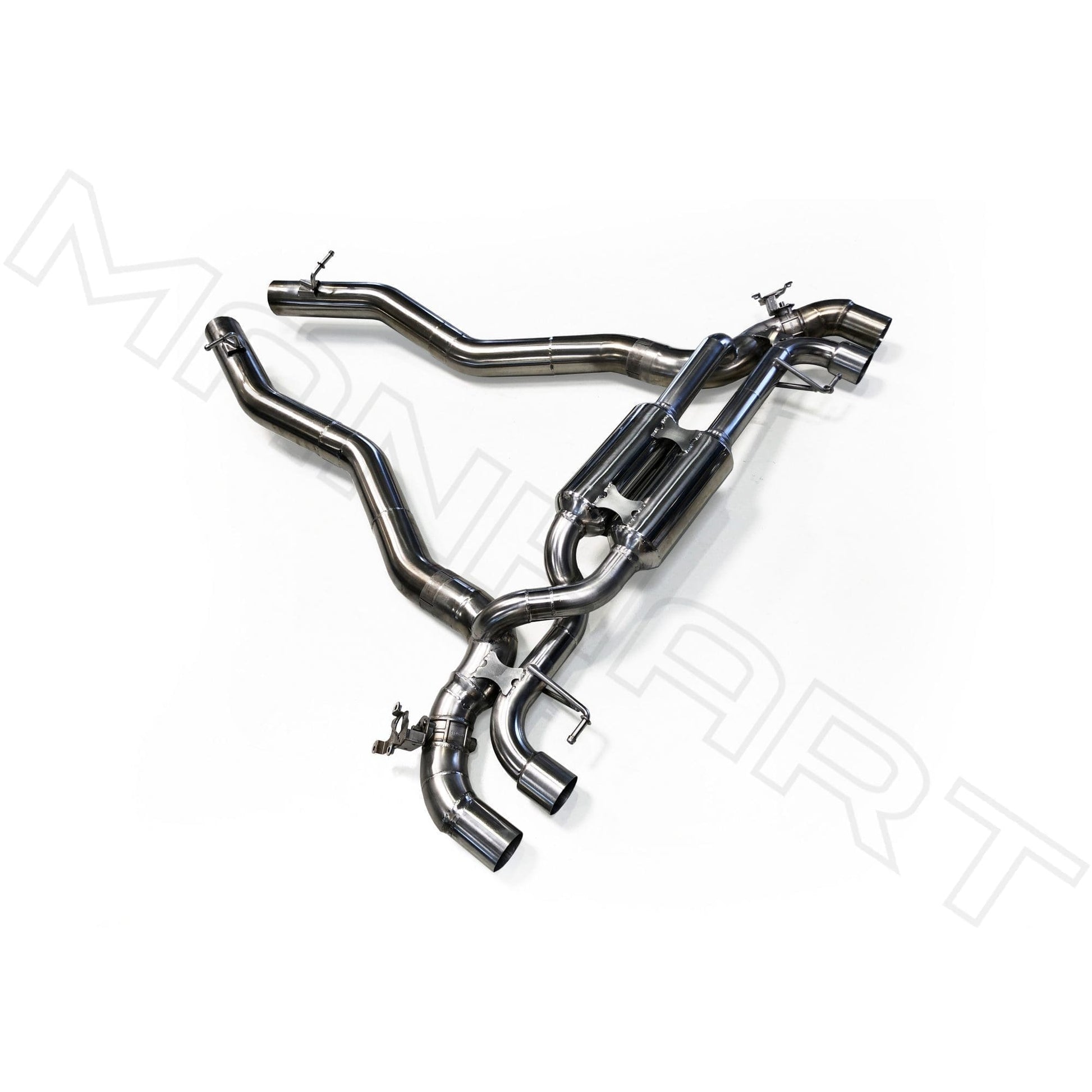MANHART MH5F9011103_M5 SLIP-ON RACE EXHAUST FOR BMW F90 M5 (COMPETITION / CS) WITH VALVE CONTROL