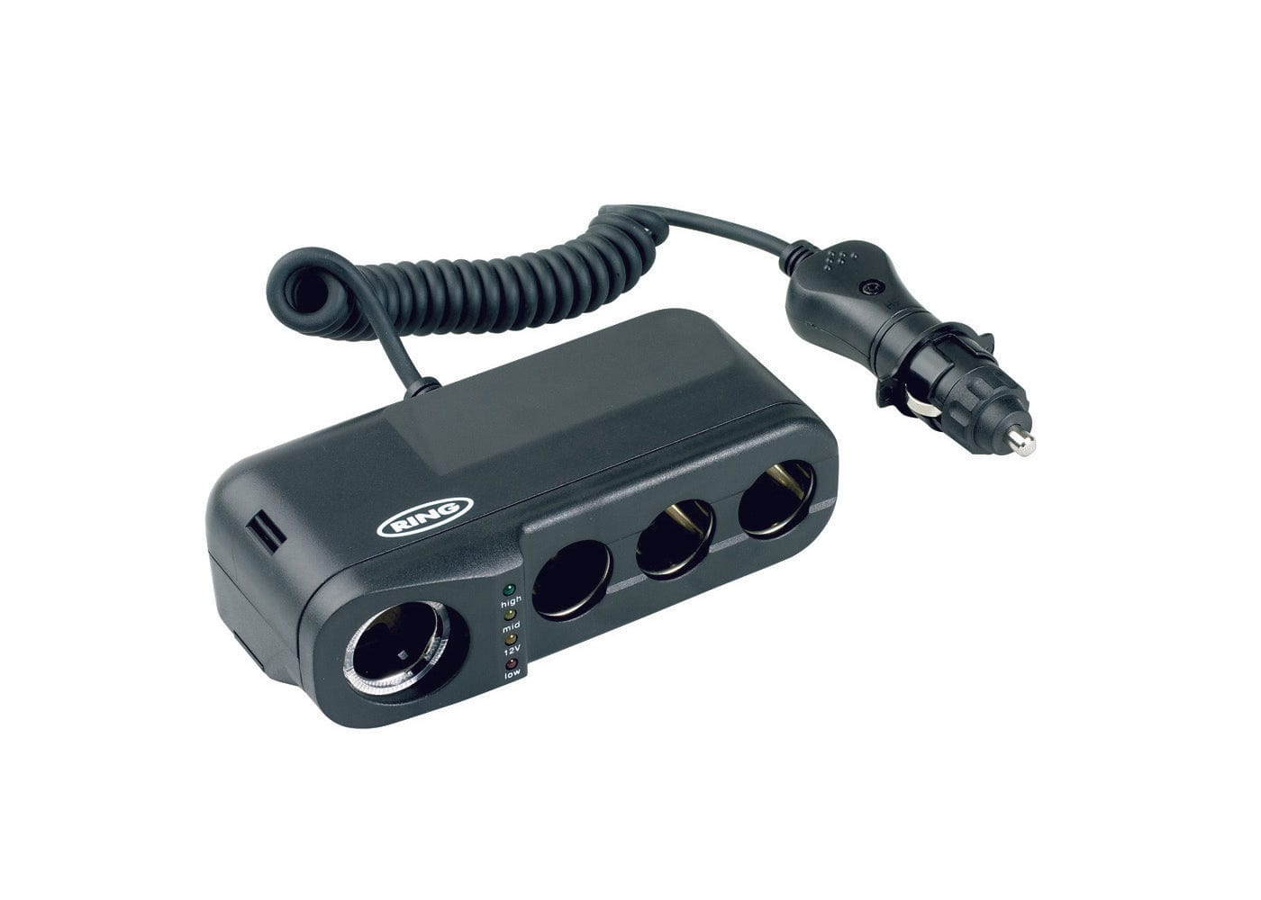 RING RMS4 Quadruple Multisocket With Battery Analyser