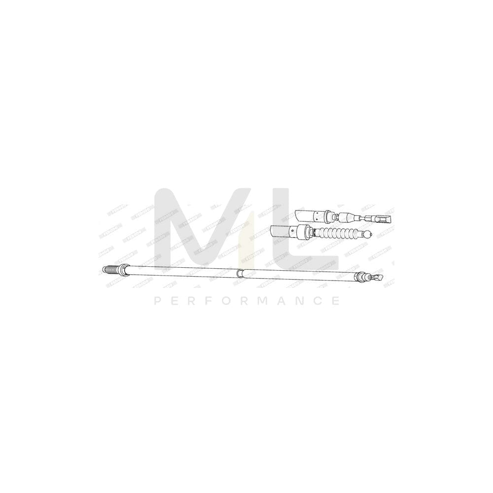 Ferodo Sl FSL1500 Brake Pad Set Not Prepared for Wear Indicator, With Piston Clip