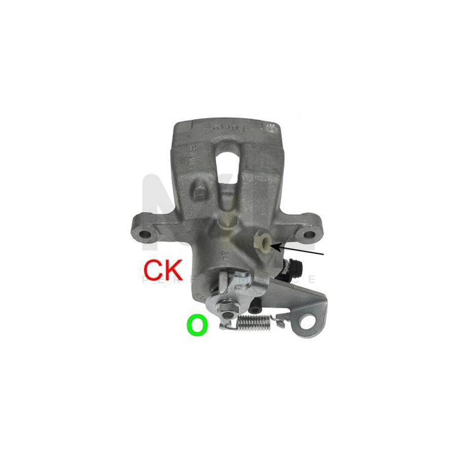 TEXTAR 38035500 Brake Caliper without holder