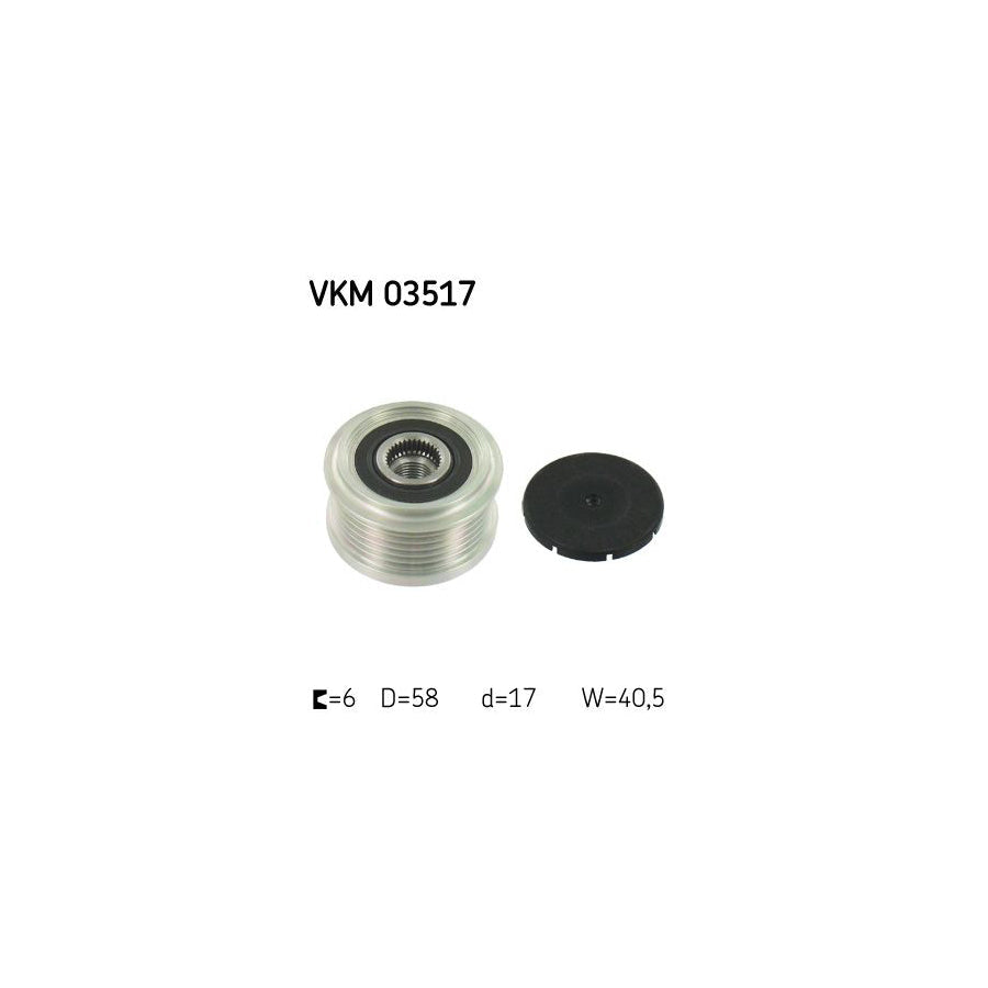 Skf Vkm 03517 Alternator Freewheel Clutch