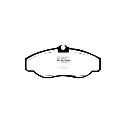 EBC DP1037 Land Rover Ultimax Front Brake Pads - Girling/TRW Caliper (Inc. Discovery 2 & Range Rover) 2 | ML Performance UK Car Parts