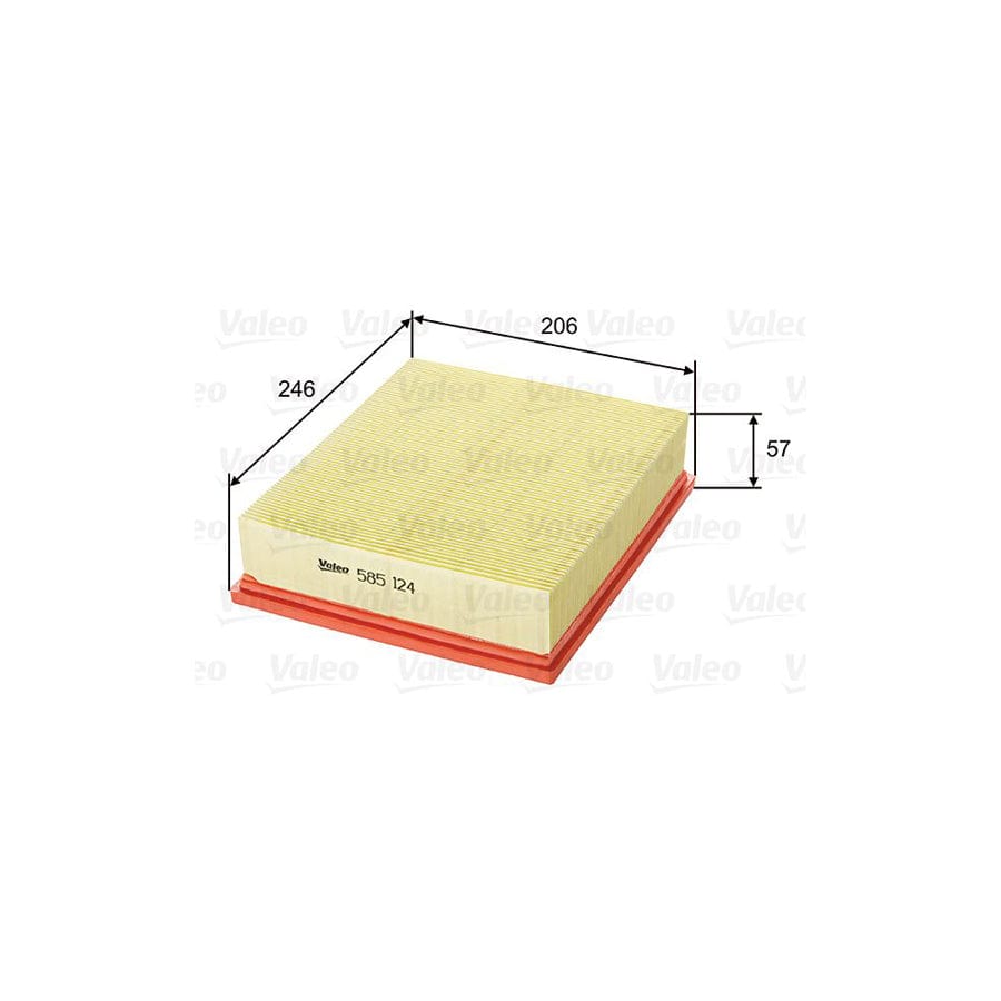 Valeo 585124 Air Filter