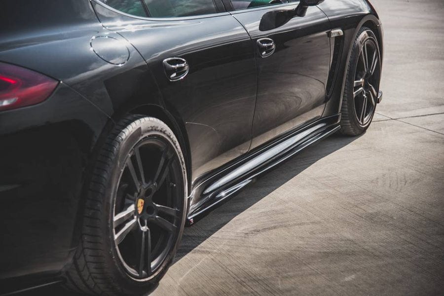 Maxton Design Porsche Panamera Turbo 970 (Facelift) Side Skirts Diffusers V.1