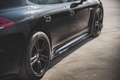 Maxton Design Porsche Panamera Turbo 970 (Facelift) Side Skirts Diffusers V.1