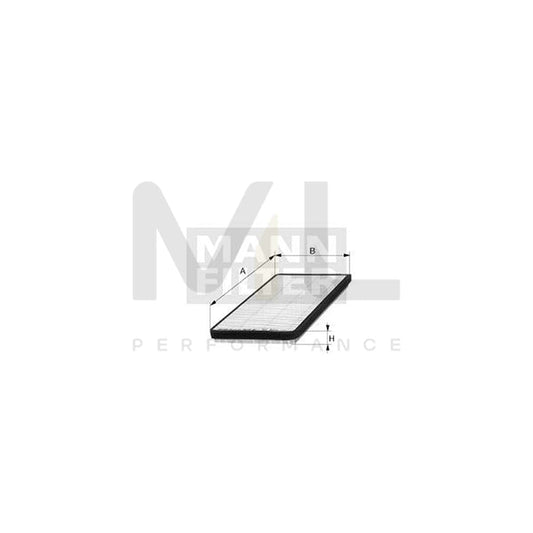MANN-FILTER CU 3058 Pollen filter Particulate Filter