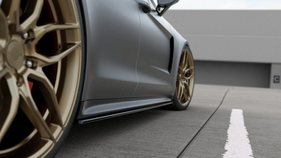 Maxton Design Porsche Panamera Turbo / GTS 971 Side Skirts Diffusers