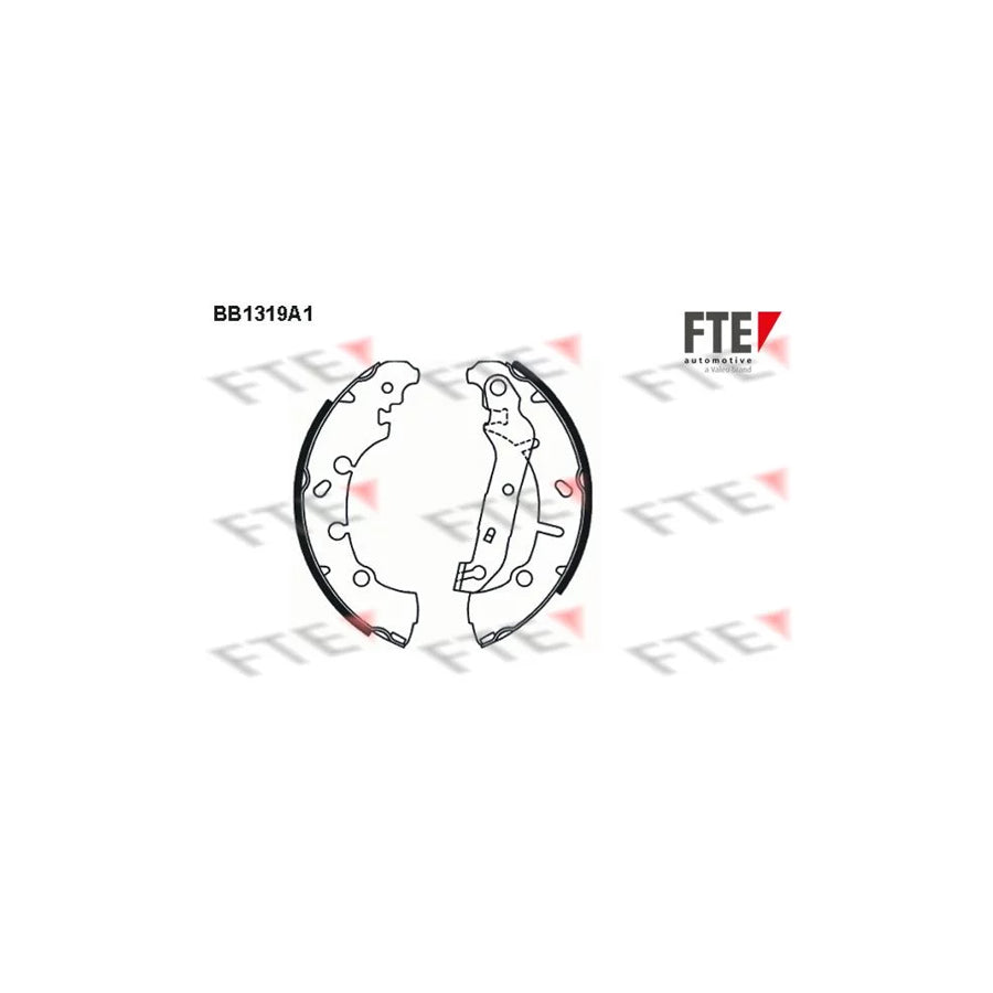 FTE Bb1319A1 Brake Shoe Set