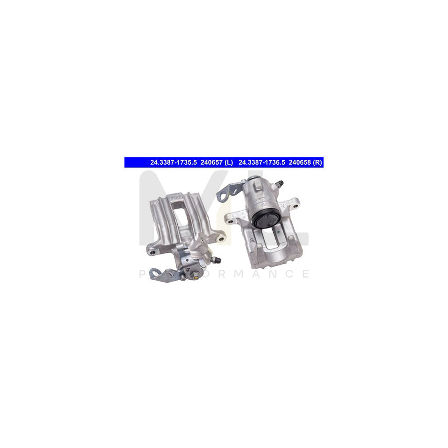 ATE 24.3387-1735.5 Brake Caliper without holder
