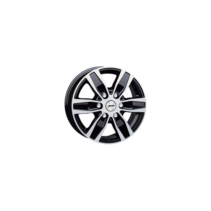 Autec Quantro 7x17 ET57 Q7017576153811 Black Polished Wheel