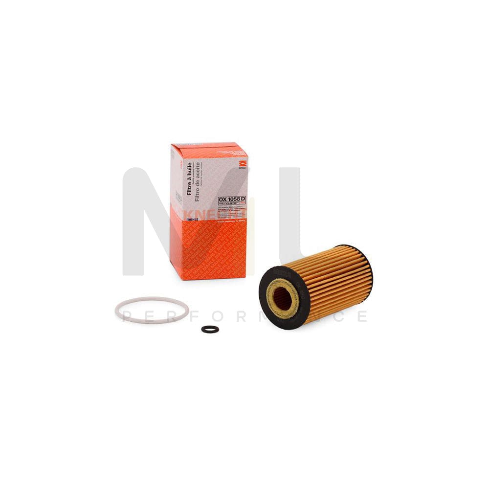 MAHLE ORIGINAL OX 1058D Oil Filter Filter Insert | ML Performance Car Parts