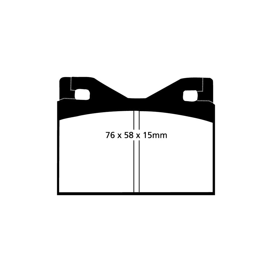 EBC DP2126 Audi BMW VW Greenstuff Front Brake Pads 2 | ML Performance UK Car Parts