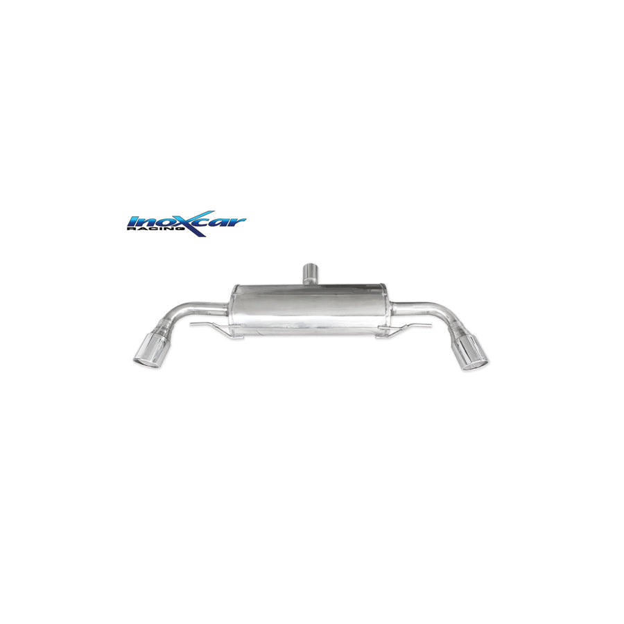 InoXcar TWAU.10.XR11 Audi TT (8J) Stainless Steel Duplex Rear Exhaust
