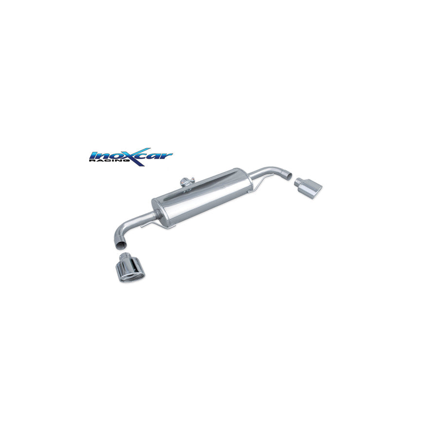 InoXcar TWAU.10.SB Audi TT (8J) Stainless Steel Duplex Rear Exhaust