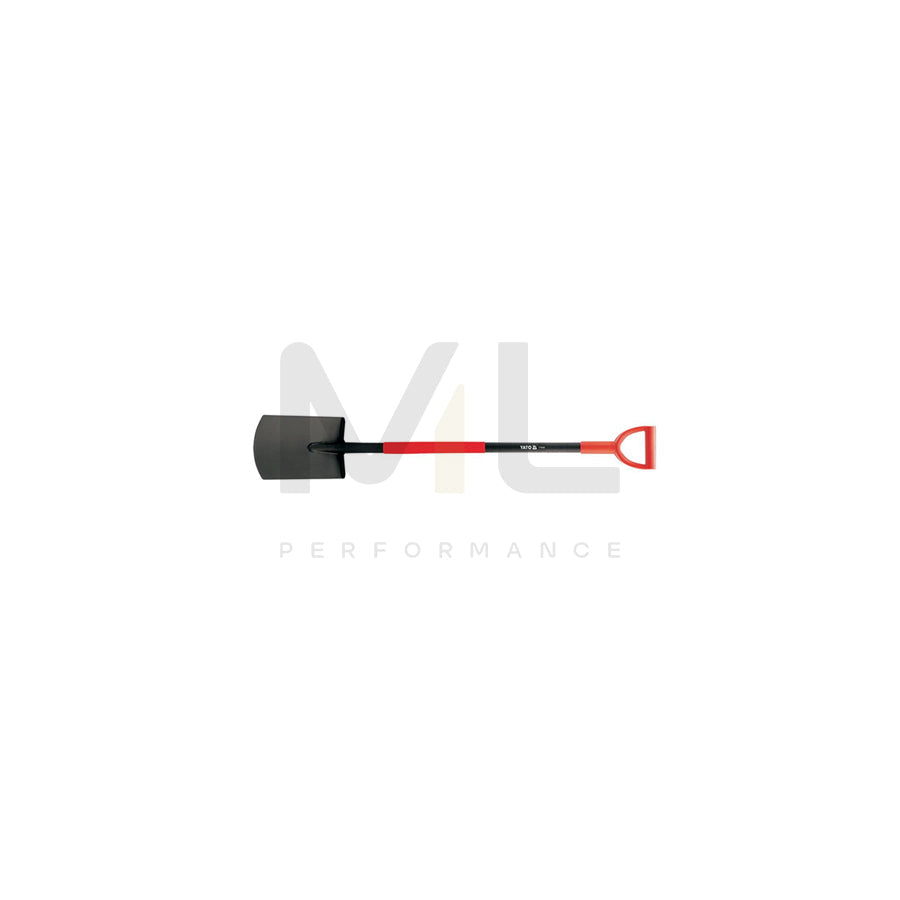 YATO YT-86800 Shovel 2.3kg, GRP (Glass fibre Reinforced Plastic), Steel