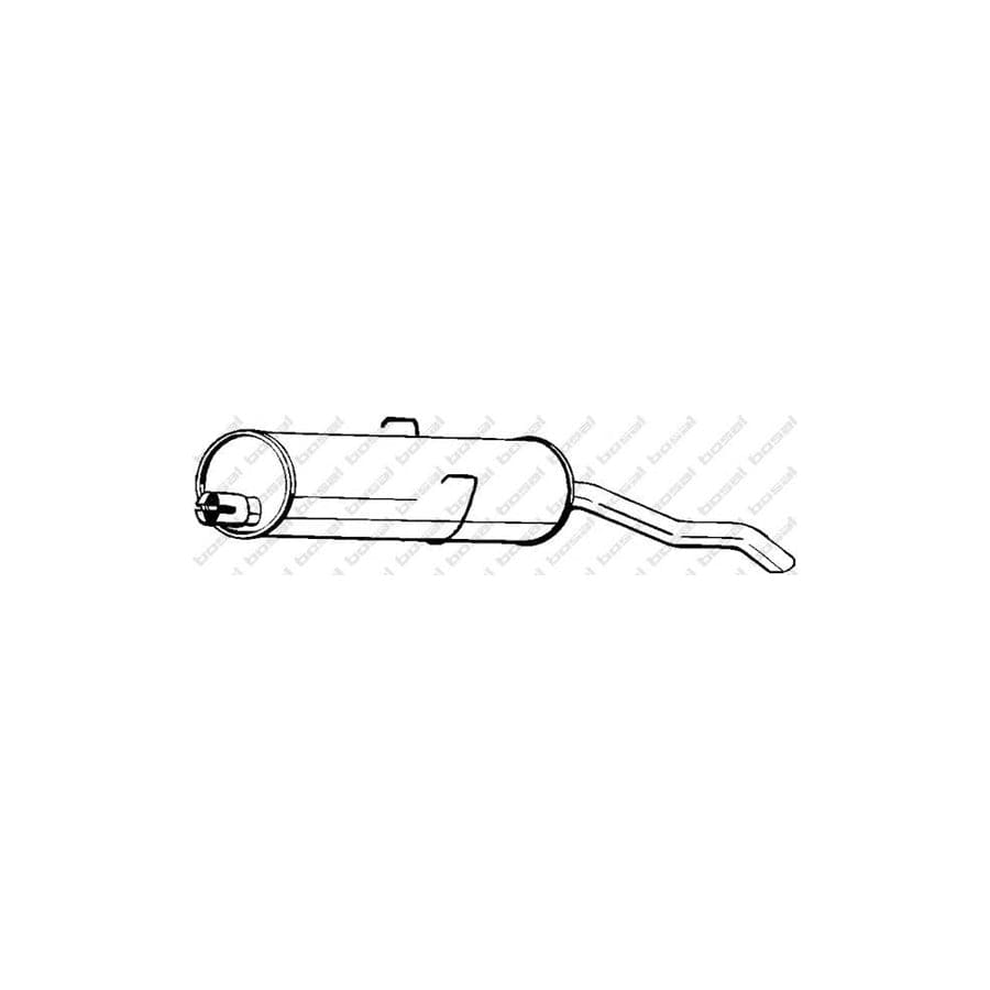 Bosal 190-011 Rear Silencer for Peugeot 309 I Hatchback