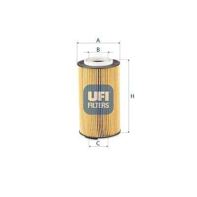 UFI 25.260.00 Oil Filter