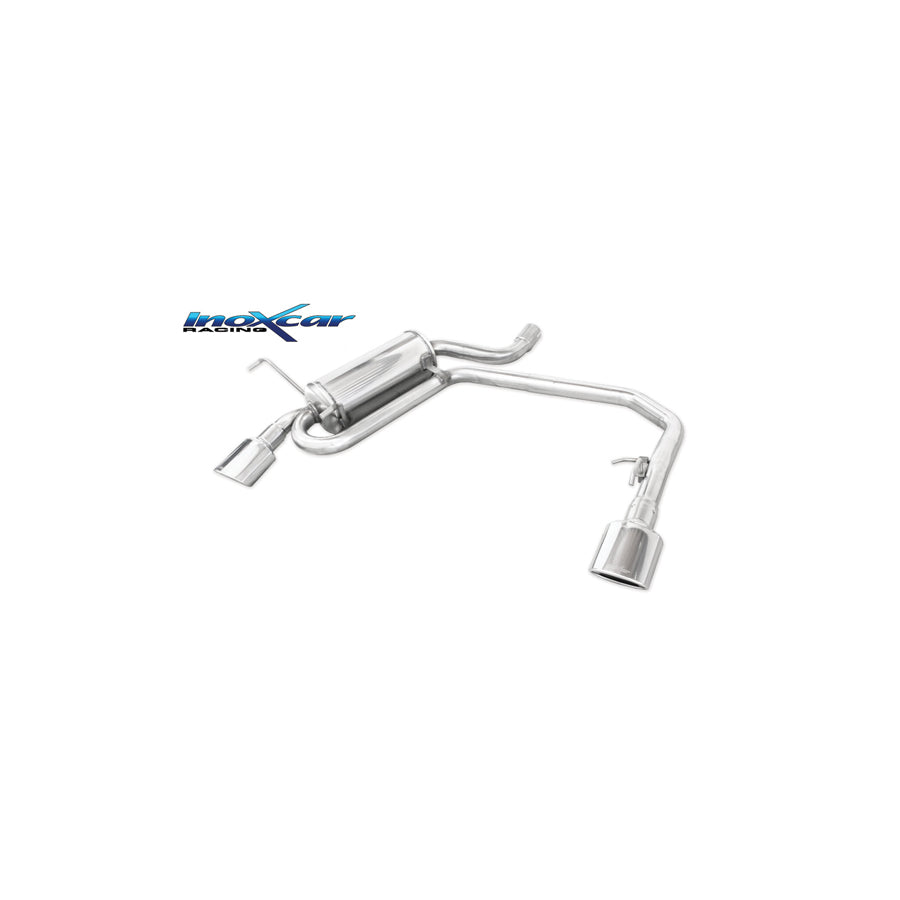 InoXcar TWPE.25.120 Peugeot 406 Stainless Steel Rear Exhaust