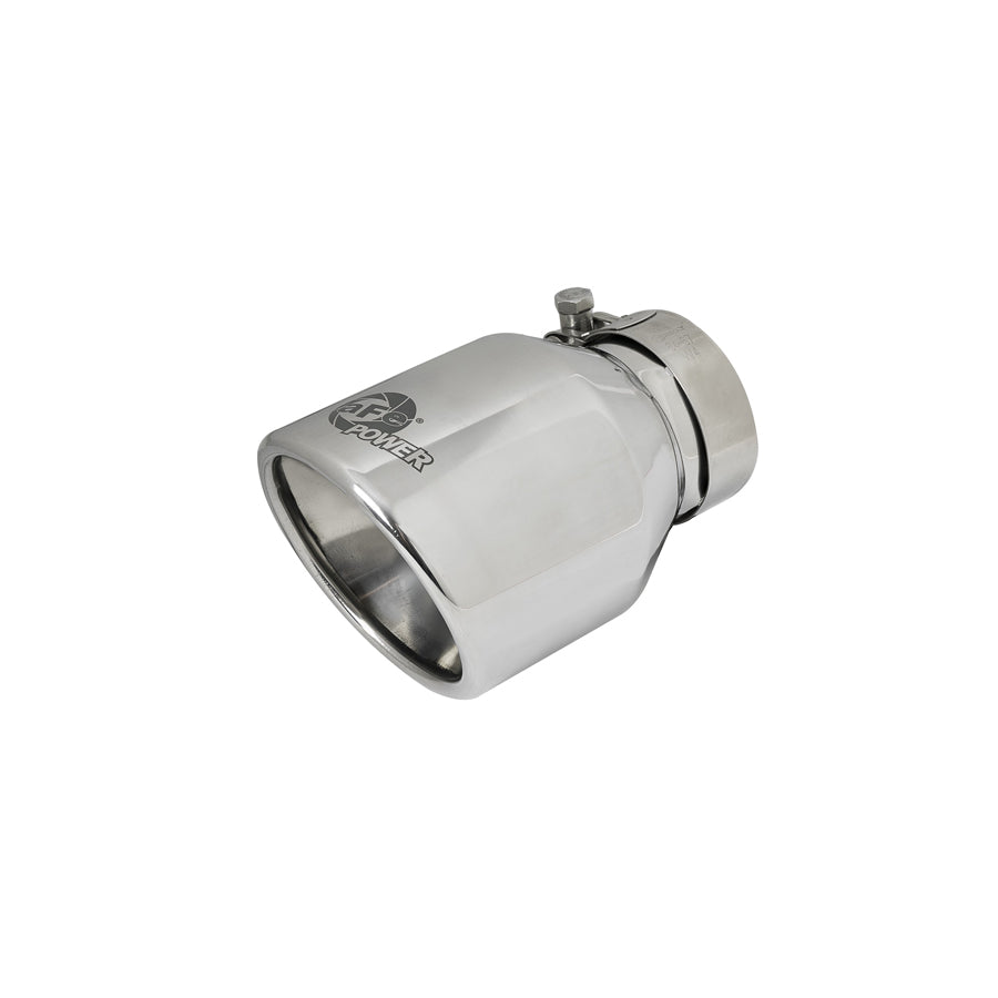 aFe 49T25404-P06 2-1/2 IN Inlet x 4 IN Outlet x 6 IN L Universal Exhaust Tip