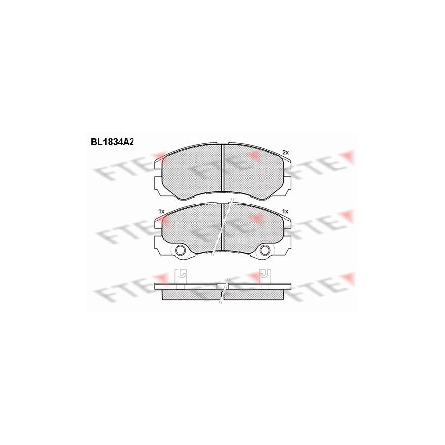 FTE 9010413 Brake Pad Set