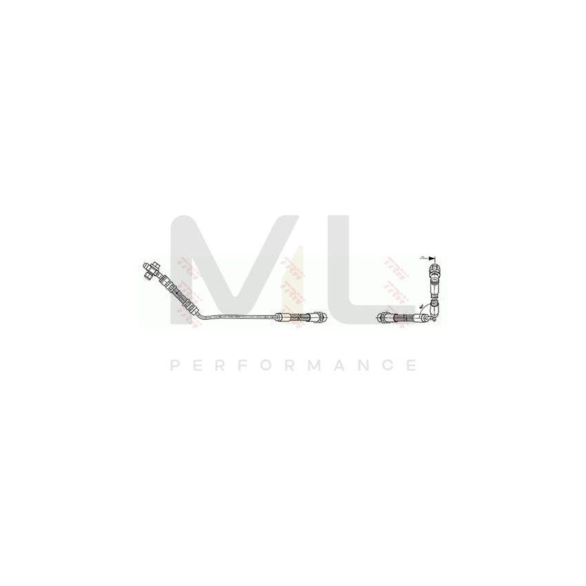 TRW PHD490 Brake Hose 510mm, M10x1