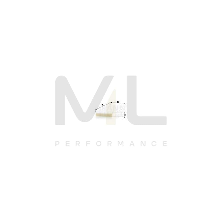 MANN-FILTER CU 3649 Pollen filter for FORD TRANSIT Particulate Filter