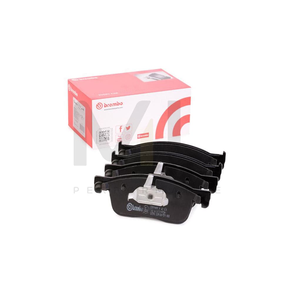 brembo-p-61-134-brake-pad-set-with-acoustic-wear-warning-with-brake-caliper-screws-with-piston-clip