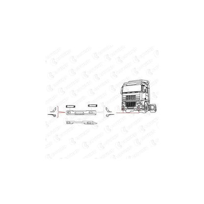 Covind Xf0/ 86 Bumper Bracket
