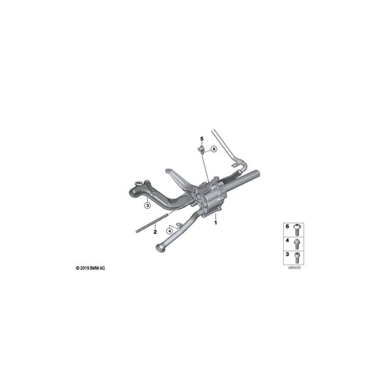 Genuine BMW 11418335879 Cover Lid FOR RETURN LINE (Inc. M235i Racing)