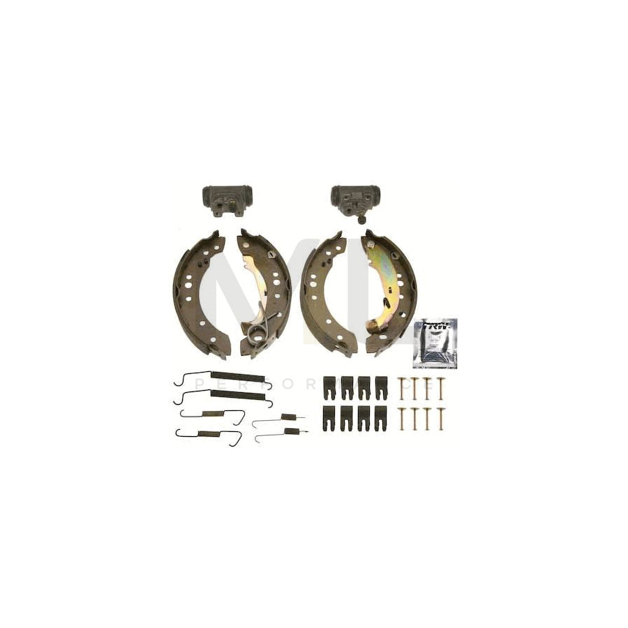 TRW Brake Kit BK1069 Brake Shoe Set with wheel brake cylinder
