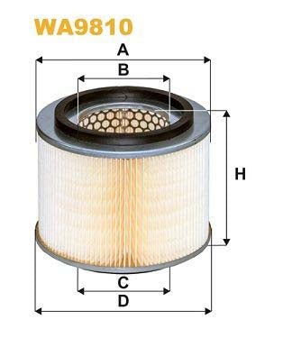 WIX Filters WA9810 Air Filter