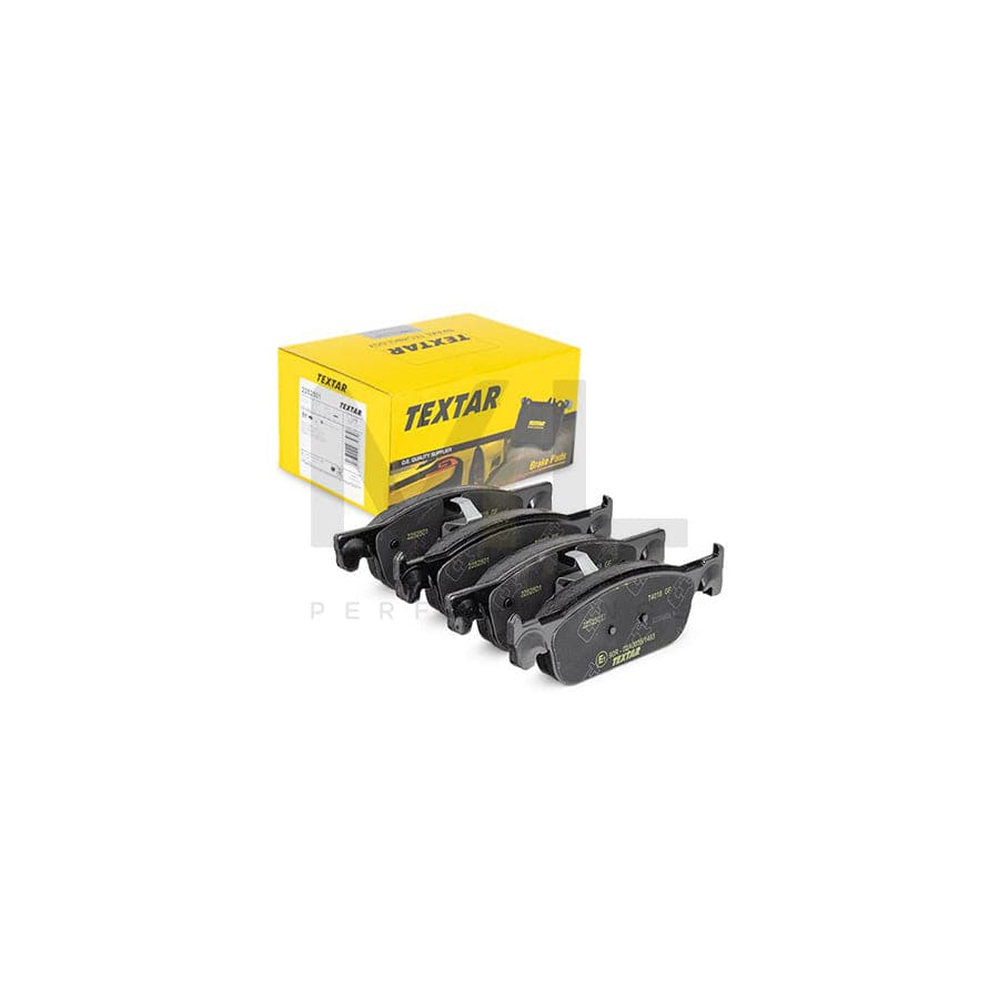 TEXTAR 2252501 Brake pad set not prepared for wear indicator