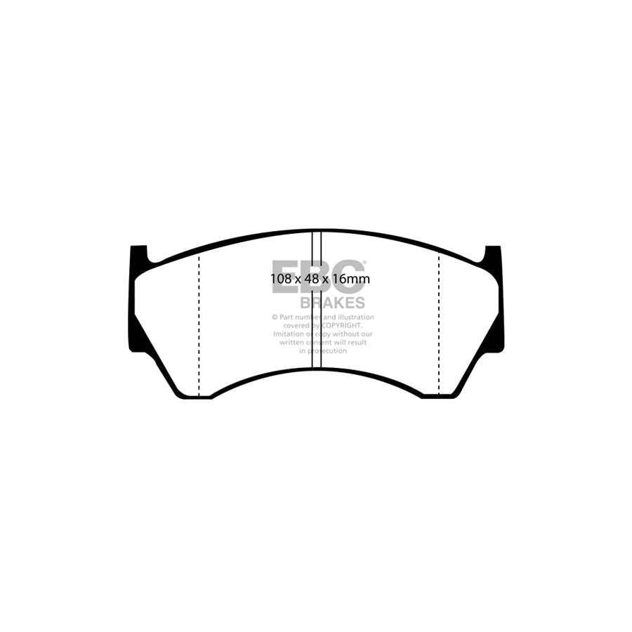 EBC DP1044 Nissan Almera Ultimax Front Brake Pads - Sumitomo Caliper 2 | ML Performance UK Car Parts