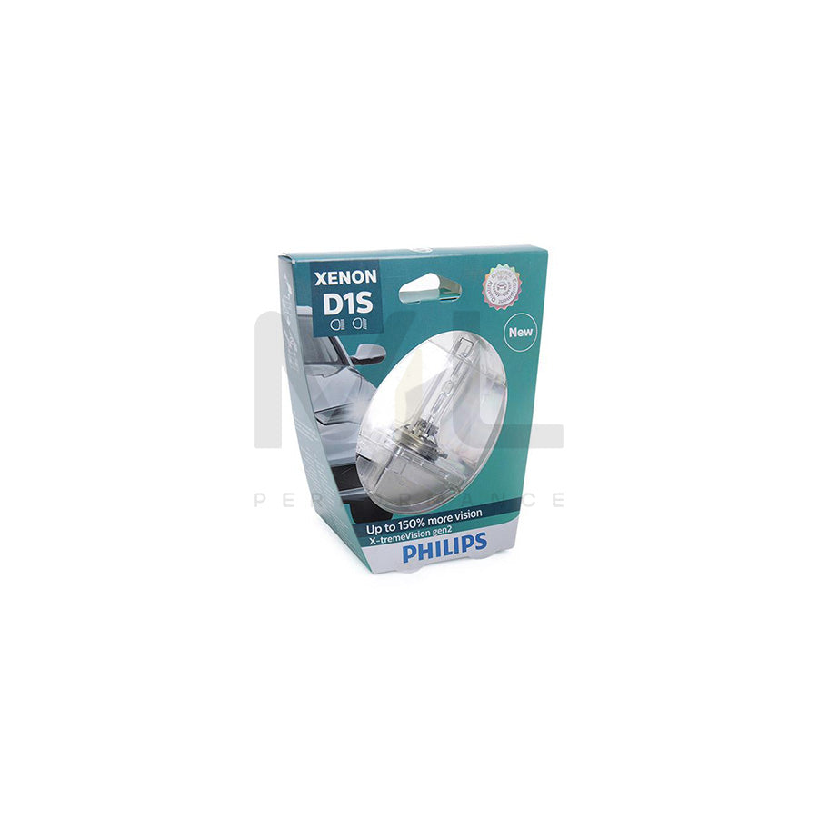 PHILIPS Xenon X-tremeVision gen2 85415XV2S1 Bulb, spotlight D1S (gas discharge tube) 85V 35W Pk32d-2 4800K Xenon