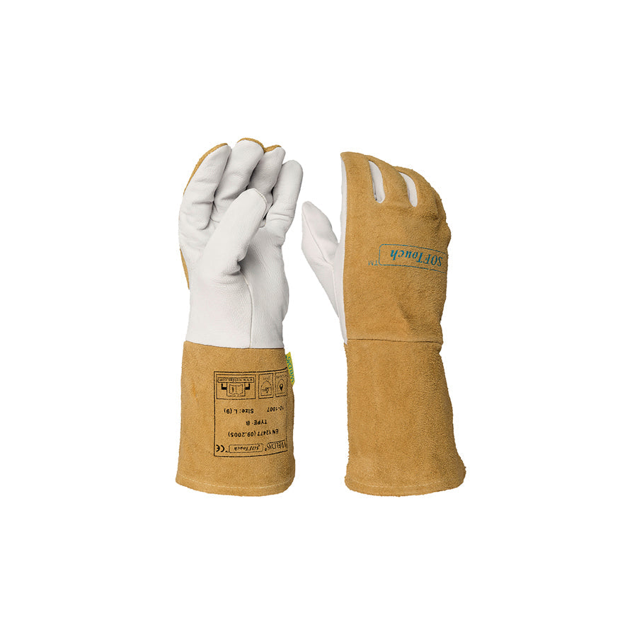 Gys 064164 Reinforced Welding Gloves Made Of Cowhide (T9) Welding Accessories