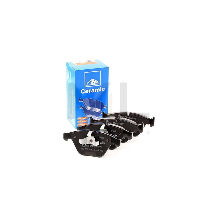 ATE Ceramic 13.0470-7238.2 Brake pad set excl. wear warning contact, prepared for wear indicator