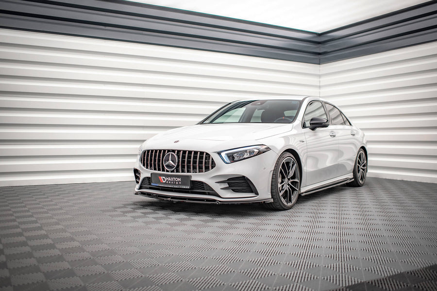 Maxton Design Mercedes Benz A35 AMG / AMG-Line W177 Front Splitter V.4