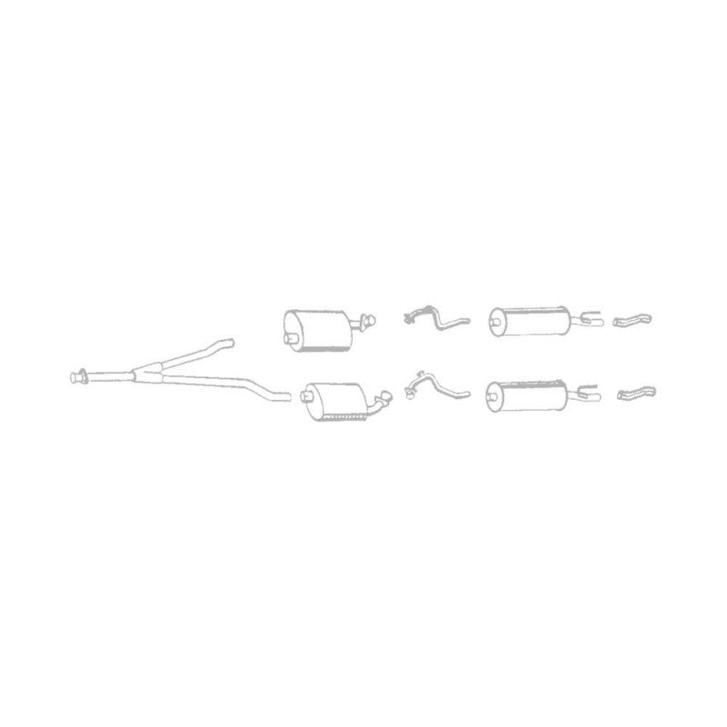 QuickSilver JR037 Jaguar XJS 3.6 Stainless Steel Exhaust | ML Performance UK Car Parts